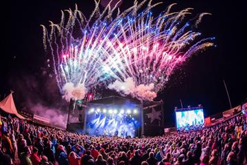 Trollrock festival at Beitostølen