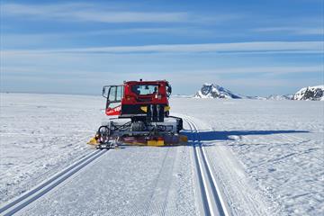 Loipenschine auf der Valdresflye