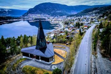 Gudstjeneste i Tingnes kirke