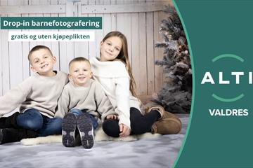 Illustrasjonsbilde av barn som er hos fotograf.