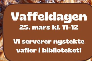 Vaffeldagen på Nord-Aurdal Folkebibliotek