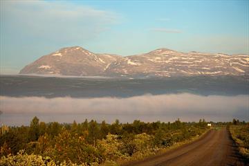 Langs Panoramavegen mot Skogshorn.