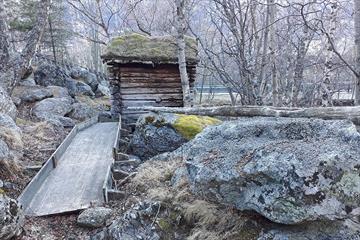 Watermills at Leine in Vang.