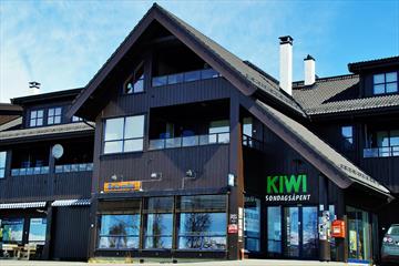 The Kiwi store at Beitostølen from outside