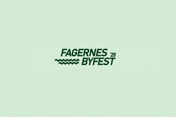 Viser logoen til Fagernes Byfest hvor det er lagt inn 25 som en referanse til at det er 2025.