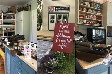 The farm store at Valdres Vilt og Tradisjonsmat