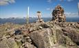 Summit cairn at Gilafjellet