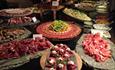 Rikholdig buffet på Oset Fjellhotell