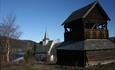 Slidredomen, Vestre Slidre, Valdres, Oppland, FjellNorge, FjellNorway, Church