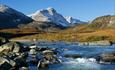 Utsikt innover Leirungsdalen.