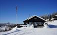 Gamlestølen Fjellstue en fin vinterdag