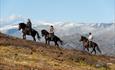 Ridetur i høstfjellet med Fjellrittet