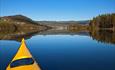 Kayaking Lake Heggefjorden.