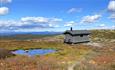 Varmebu på Makalausfjellet en flott høstdag