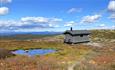 Varmebu på Makalausfjellet en flott høstdag