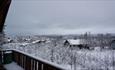 Hytte på Beitostølen vinterstid