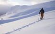 Skitur til Hensfjellet i Vang i Valdres.