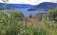 View over Lake Strandefjorden.