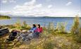 Along the southern shore of Lake Tisleifjorden you will find nice spots for a picknick.