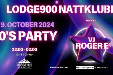 Back to the 90s party på Lodge900