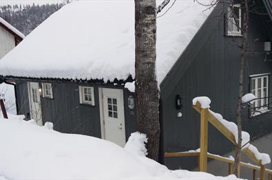 Leilighet på Fagernes, vinter.