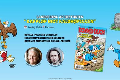Donald kommer til Fjontunheimen