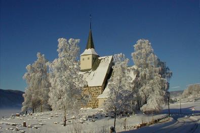 Slidredomen, Vestre Slidre, Valdres, Oppland, FjellNorge, Kirke, Middelalderkirke