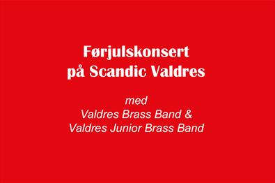 Førjulskonsert med Valdres Brass Band