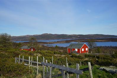 Der See Fullsenn liegt im östlichen Valdres an der Grenze zum Langsua Nationalpark.