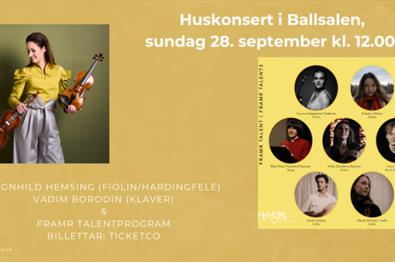 Huskonsert i Sorenskrivergarden