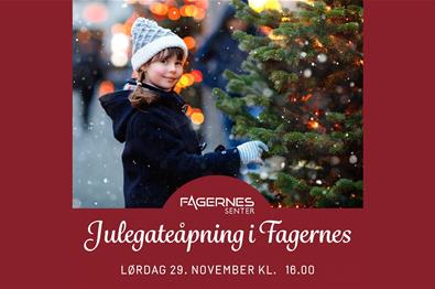 Julegateåpning på Fagernes