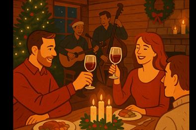 Julebord i Fjellparkstua