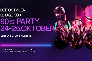 90's Party på Lodge 900