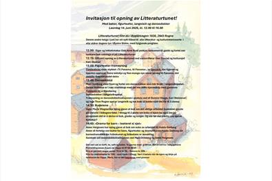 Opning av Litteraturtunet