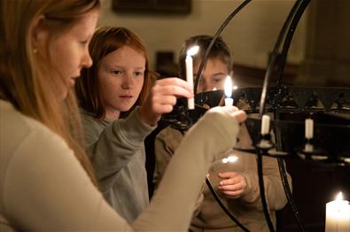 Gudstjeneste i Tingnes kirke
