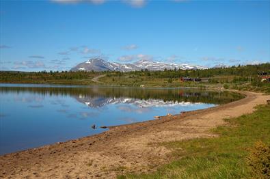 Lake Rensenn in Vestre Slidre municipality.