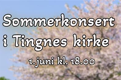 Sommerkonsert i Tingnes kirke