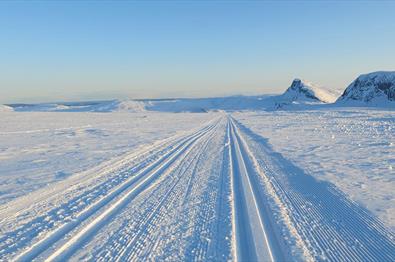 Langlauftour von der Valdresflye nach Bygdin