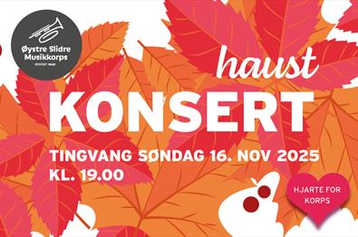 Øystre Slidre Musikkorps inviterer til konsert