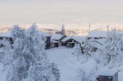 Vinter på Danebu Kongsgaard