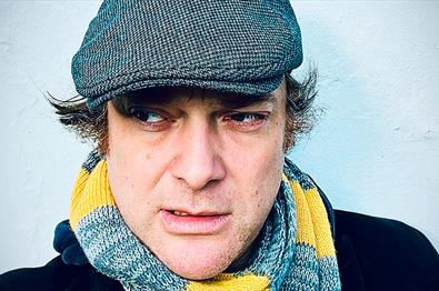 Konsert med Nick Hudson i bokfjøset