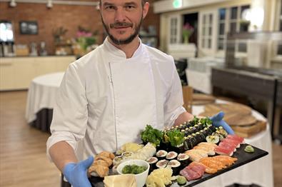 Sushi-aften på Beitostølen