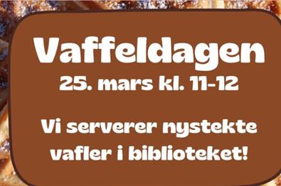 Vaffeldagen på Nord-Aurdal Folkebibliotek