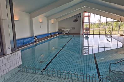 Swimming pool in a hotel