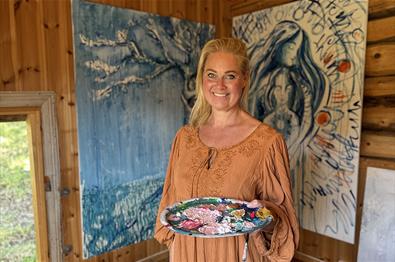 Høstens utstillinger på Eker Gård Galleri