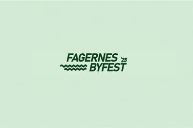 Viser logoen til Fagernes Byfest hvor det er lagt inn 25 som en referanse til at det er 2025.