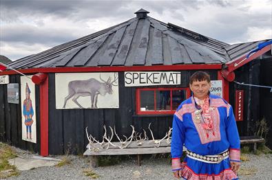 Sami camp at Valdresflye