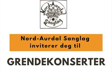 Grendekonsert med Nord-Aurdal sanglag