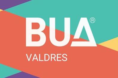 Logoen til Bua. Utstyrssentraler med utstyr til gratis lån