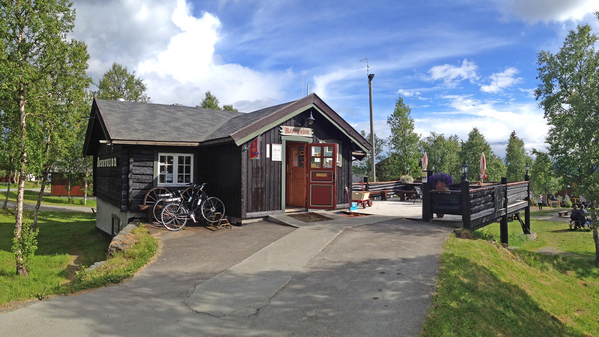 Beitostølen Hytter og Camping inngangsparti